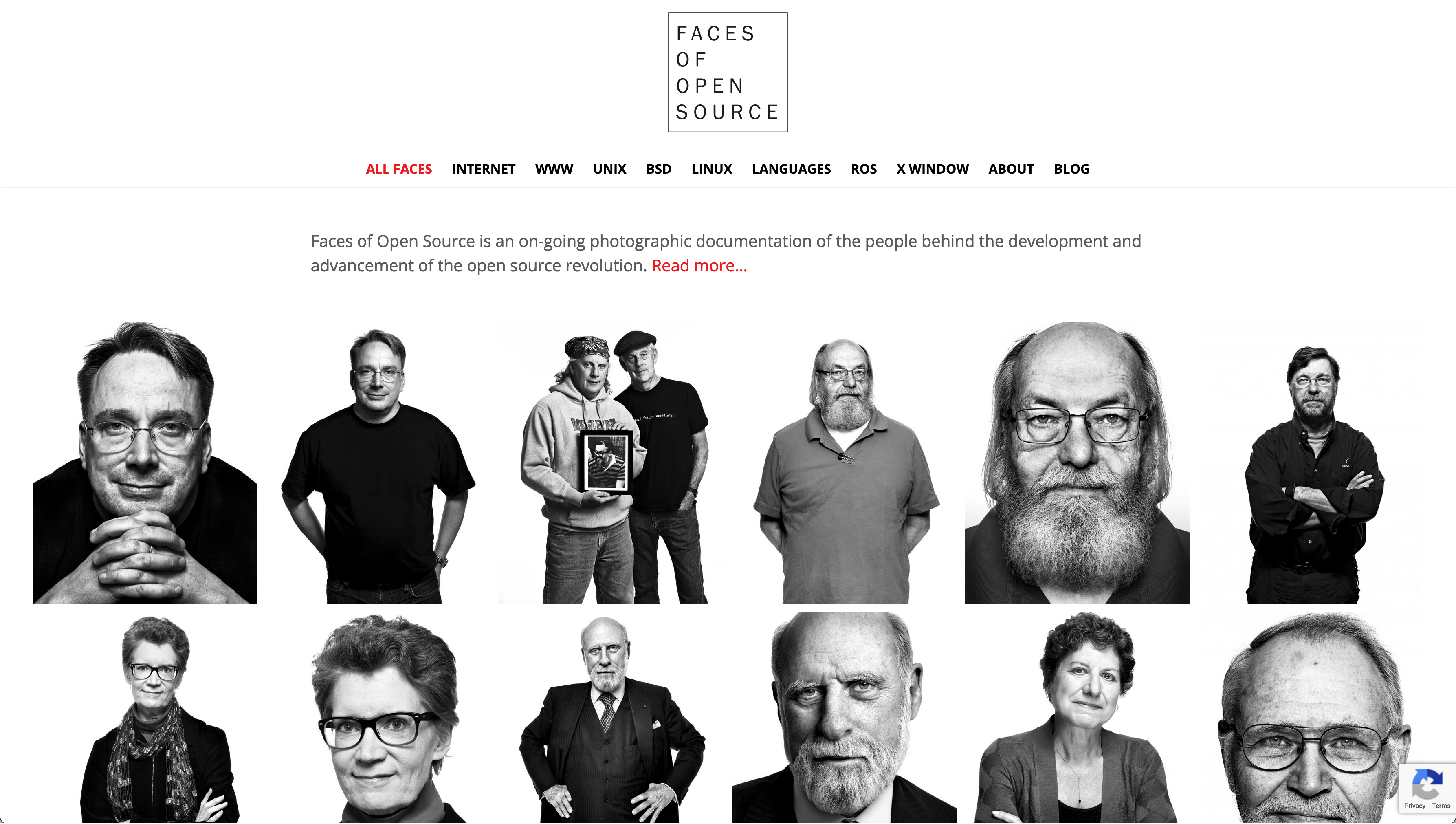 Faces of Open Source